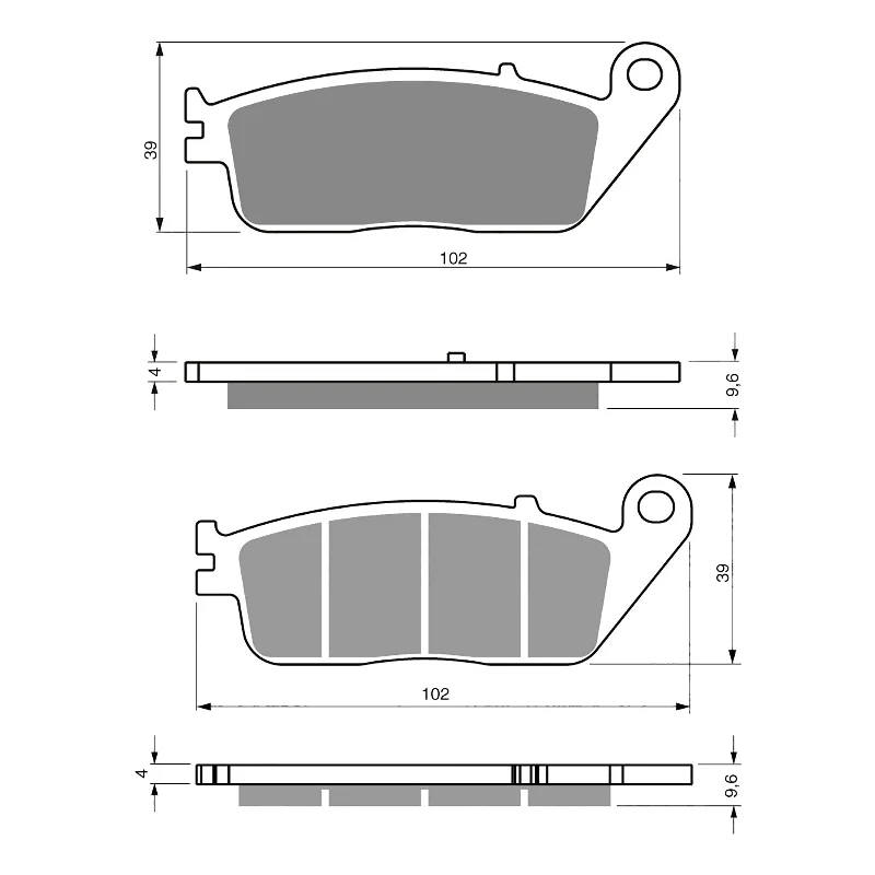 GOLDfren Brake Pads - S3 Sintered Sports