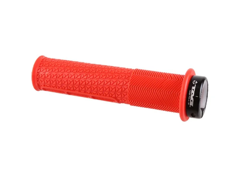 breathable adventure bicycle grips-TAG Metals T1 Braap Grips - Red