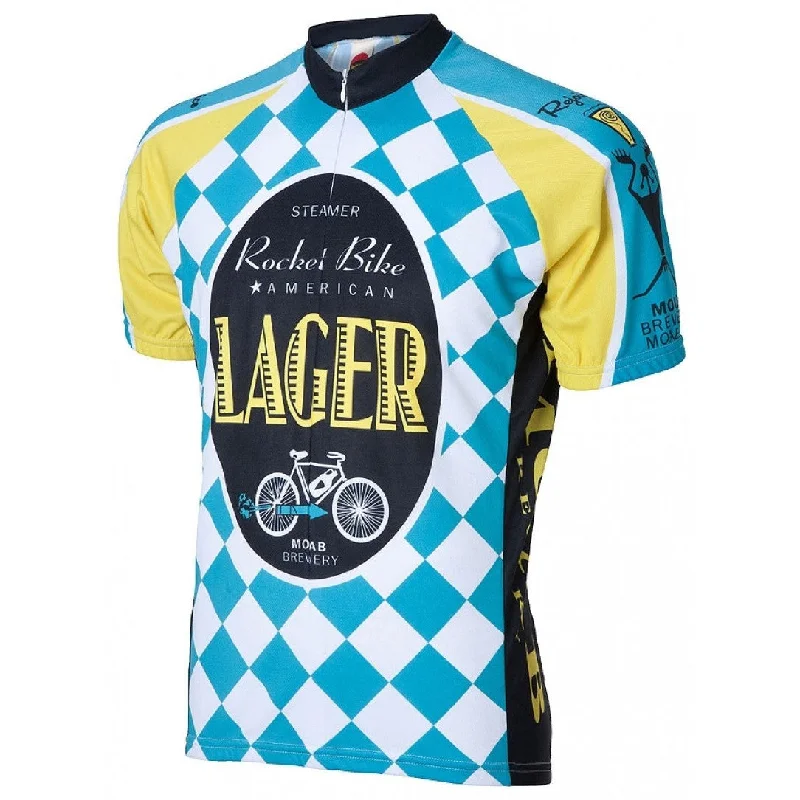 essential cycling clothing for tours-Men's Rocket Bike Road Bike Jersey