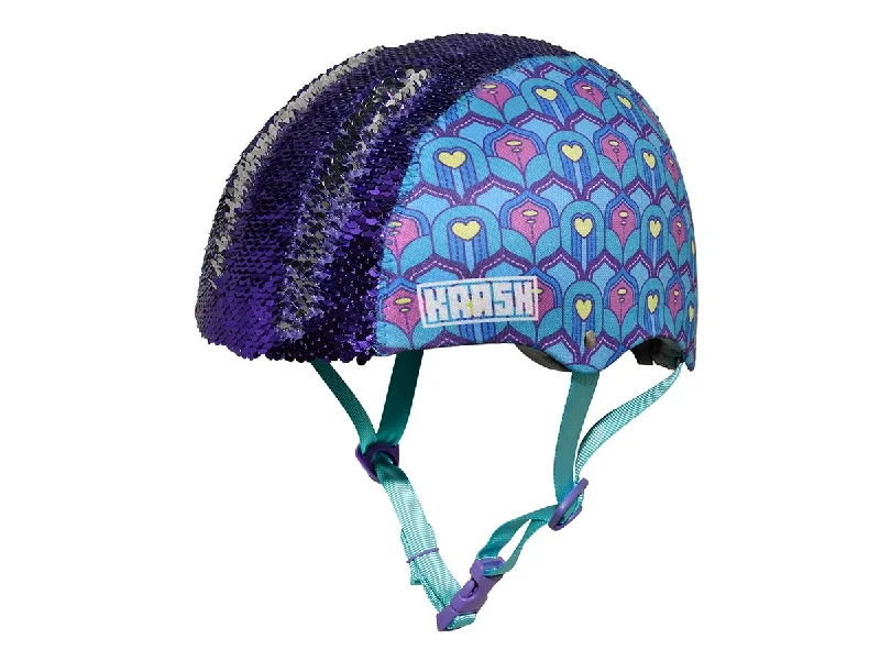 Bicycle helmet front guard-C.Preme Krash Youth Helmet - 8 Plus - Feather Flip