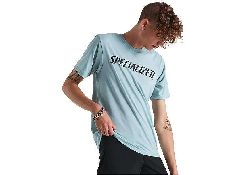 Bicycle saddle sore-Specialized Wordmark Tee Ss Men Tee