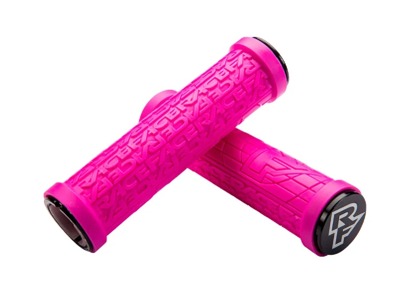 waterproof slim bicycle grips-Race Face Grippler 33mm Grips - Magenta