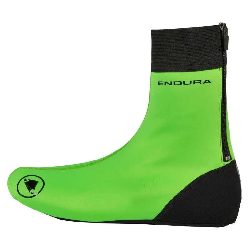 cycling clothing for race finishes-Copriscarpe Endura Windchill - Verde