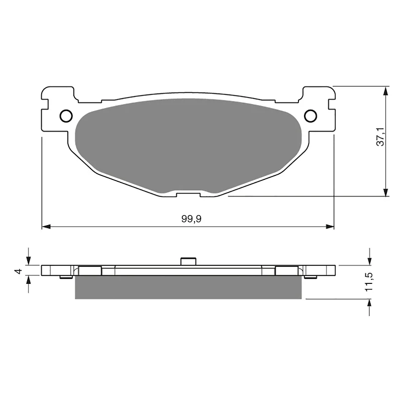 GOLDfren Brake Pads - S3 Sintered Sports