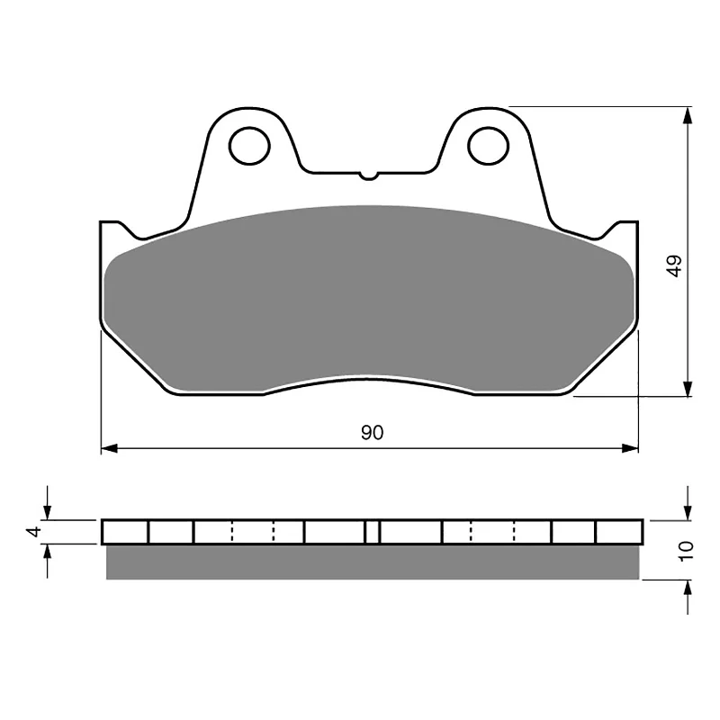 GOLDfren Brake Pads - S3 Sintered Sports (PBPH17)