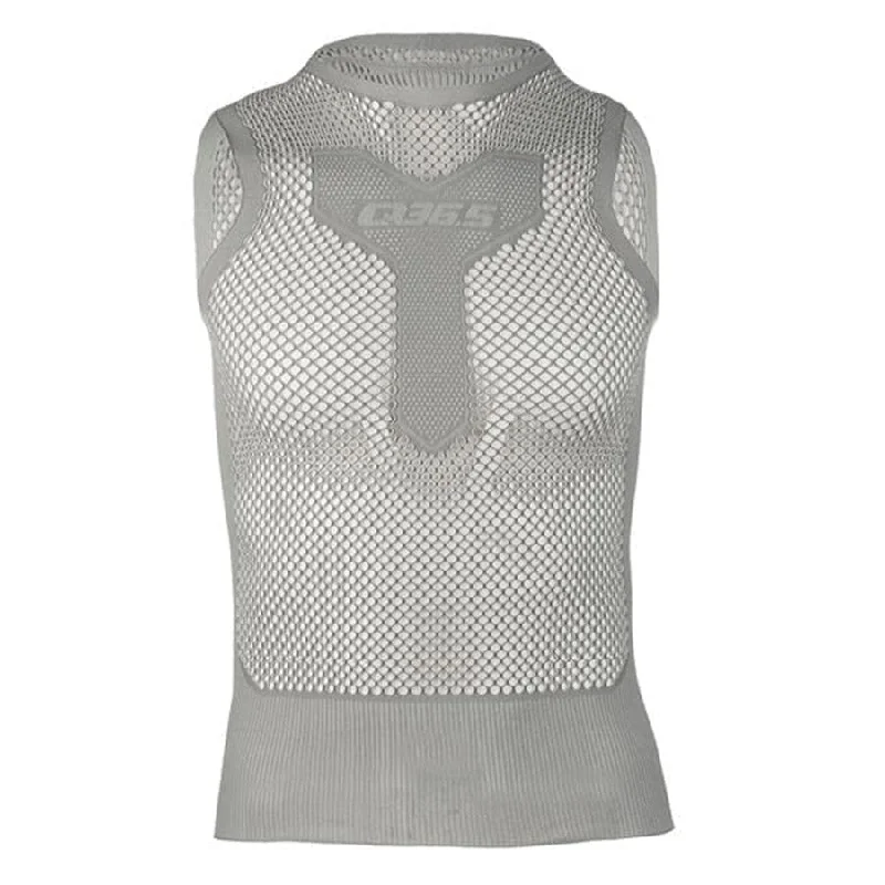 budget-friendly cycling clothing sets-Maglia intima senza maniche Q36.5 Zero Mesh - Grigio