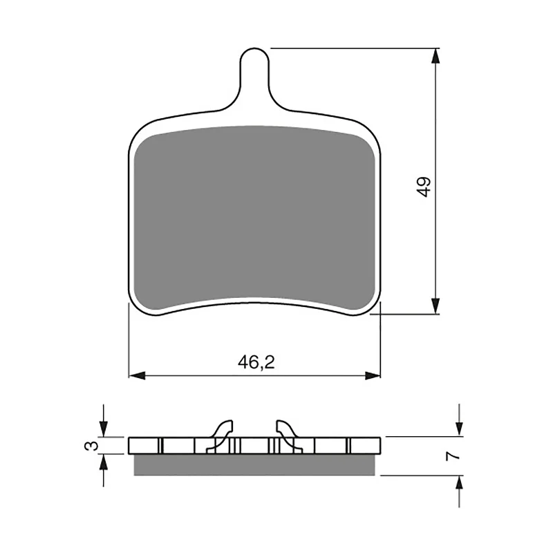 GOLDfren Brake Pads - S3 Sintered Sports