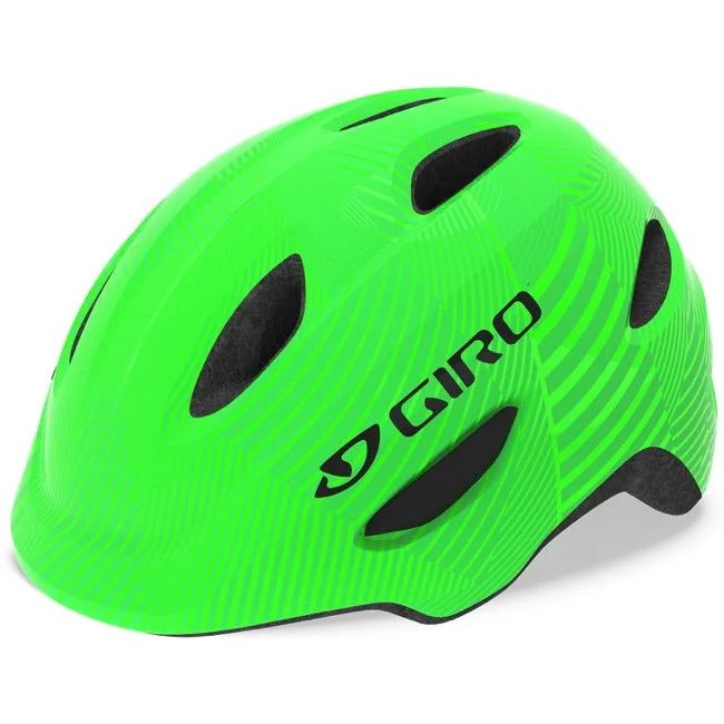 Bicycle helmet road guide-Giro Scamp Child Helmet - Green-Lime