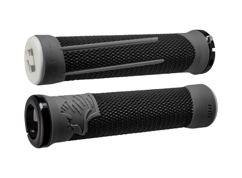 ODI AG-2 Lock-On Grips - Black-Graphite