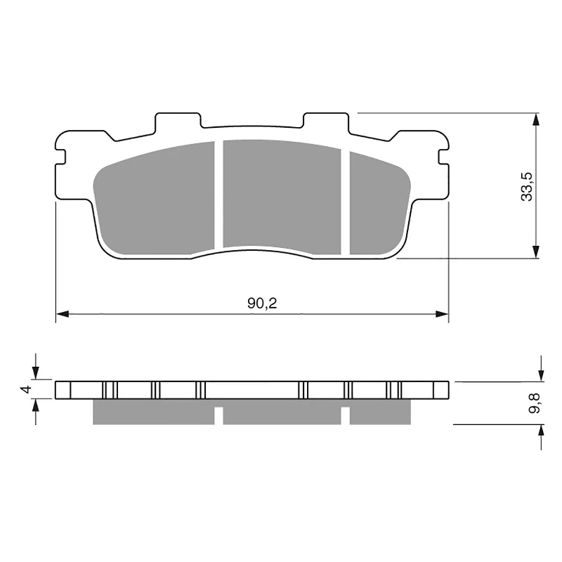 GOLDfren Brake Pads - S3 Sintered Sports