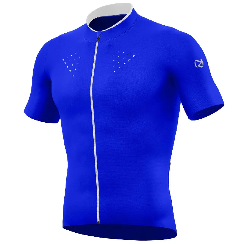 cycling clothing for squad uniforms-Maglia DKB Trofeo - Blu bianco