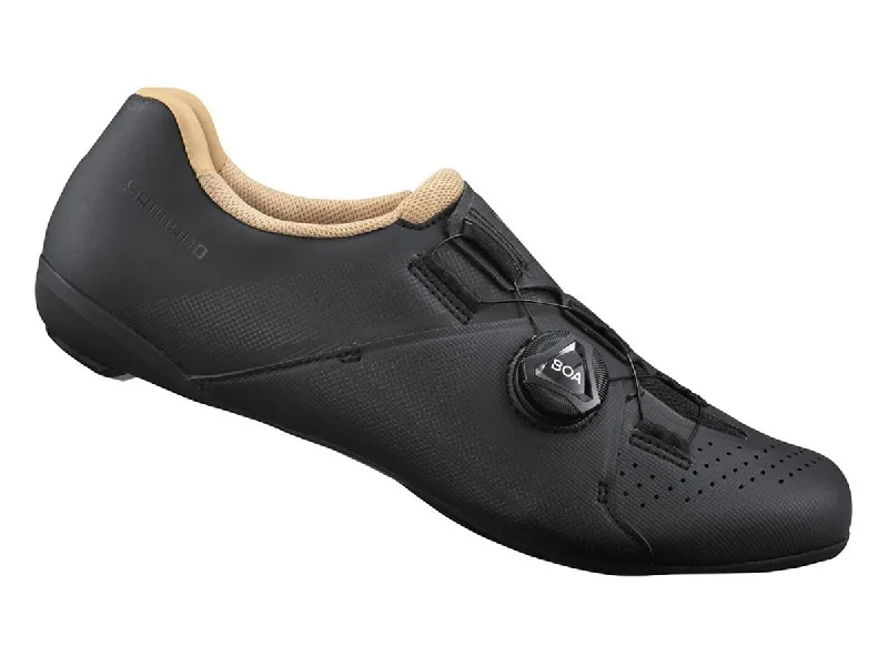 cycling clothing for tight budgets-Shimano RC300W Road Shoe - Womens - Black