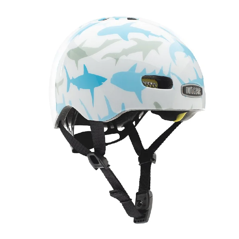 Bicycle helmet buyer guide-Nutcase Baby Nutty MIPS Helmet - Baby Shark Gloss