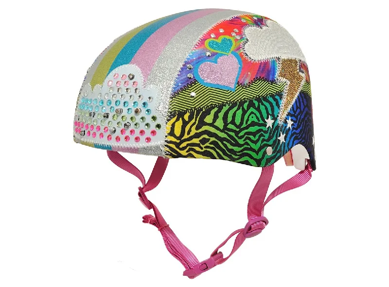 Bicycle helmet smog protection-C.Preme Krash Youth Helmet - 8 Plus - Loud Cloud LED Sparklez