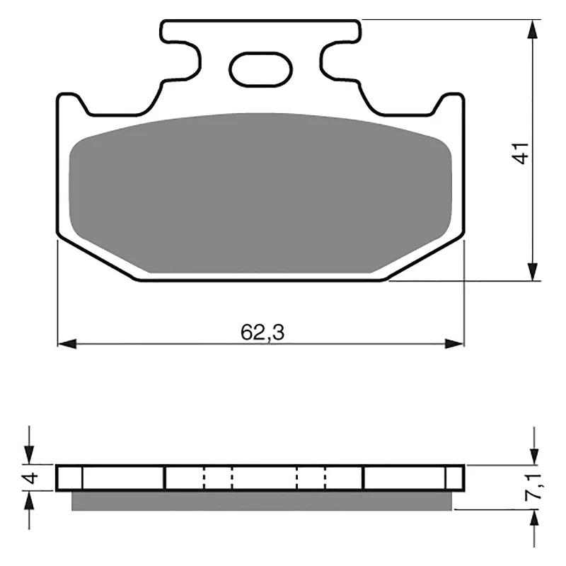 GOLDfren Brake Pads - K5 Off-Road Racing