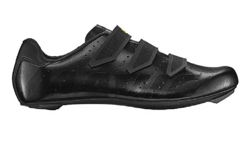 cycling clothing for steady use-Mavic Cosmic Road Shoe - Black-Black