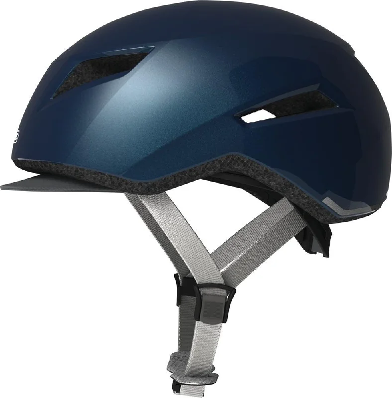 Bicycle helmet low battery alert-Abus Yadd-I Helmet - Midnight Blue