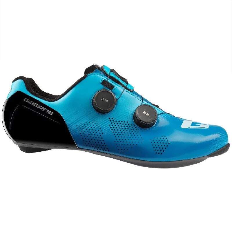 top cycling clothing for newbies-Scarpe Gaerne Carbon STL - Azzurro